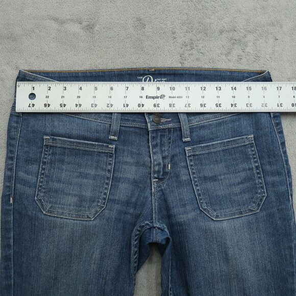 Old Navy Jeans Women's 6 Blue Low-Rise The Diva Capri Denim Pants 22" Inseam - Picture 13 of 14